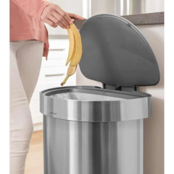 Pedálový odpadkový kôš z nerezovej ocele 45 l - simplehuman – Obrázok 6