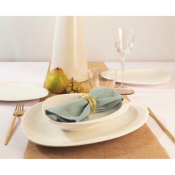 Biele dezertné porcelánové taniere v súprave 6 ks Carrara – Villa Altachiara - Image 2
