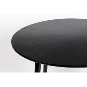 Okrúhly jedálenský stôl s doskou v dubovom dekore ø 120 cm Fabio – White Label - Image 2