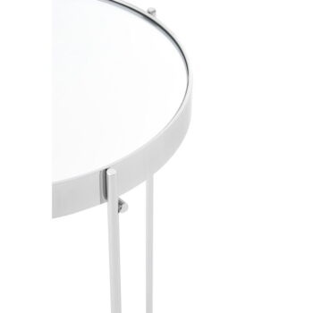 Okrúhly odkladací stolík so sklenenou doskou ø 33 cm Allure – Premier Housewares - Image 3