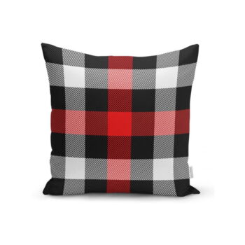 Súprava 4 vianočných obliečok na vankúš a behúň na stôl Minimalist Cushion Covers Snowflake - Image 5