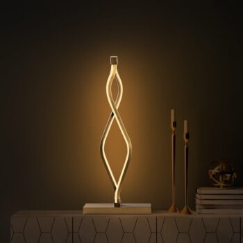 LED stolová lampa v zlatej farbe (výška  48 cm) Zozo – Opviq lights - Image 5