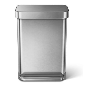 Pedálový oceľový odpadkový kôš 55 l - simplehuman – Obrázok 5