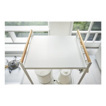 Biela kuchynská polica YAMAZAKI Tosca – Obrázok 4