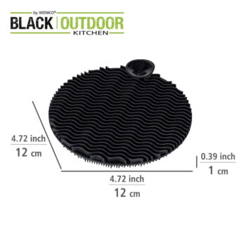 Súprava 2 silikonových špongií na umývanie riadu Wenko Black Outdoor Kitchen – Obrázok 7