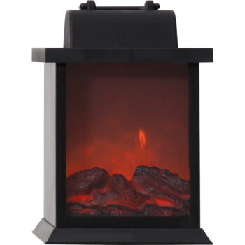 Svetelná LED dekorácia s imitáciou plameňa Star Trading Fireplace, šírka 15 cm - Image 2