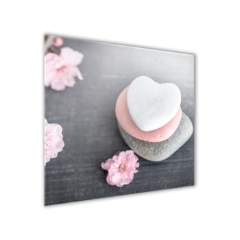 Obraz Styler Glasspik Spa & Zen Heart Stone, 30 × 30 cm - Image 2