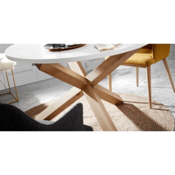 Jedálenský stôl Kave Home Nori, ⌀ 135 cm - Image 5