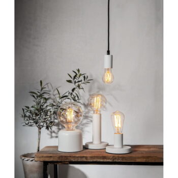 Biela lampová noha 10 cm Glans – Star Trading - Image 8