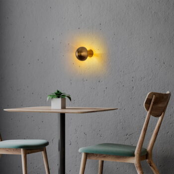 Nástenné svietidlo v bronzovej farbe ø 12 cm Fungal – Opviq lights - Image 4