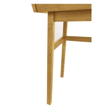 Pracovný stôl v dekore duba so sekretárom 44x115 cm Carteret – Woodman - Image 7