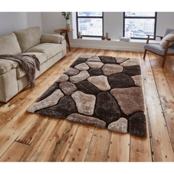 Béžovo-hnedý koberec Think Rugs Noble House, 150 × 230 cm - Image 2