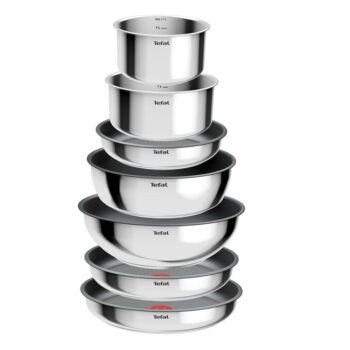 Hliníková súprava riadu 15 ks INGENIO Cook Eat L881SF04 – Tefal - Image 2
