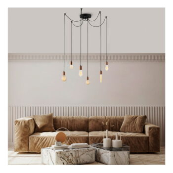 Závesné svietidlo v medenej farbe Kabluni – Opviq lights - Image 4
