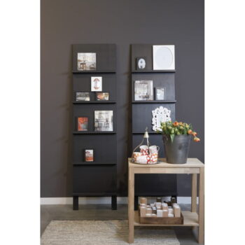 Krémová knižnica z borovicového dreva 56x215 cm Display – vtwonen - Image 4