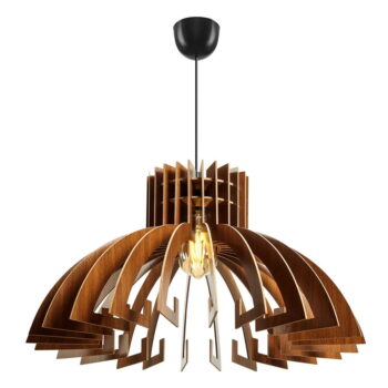 Závesné svietidlo v prírodnej farbe ø 54 cm – Opviq lights - Image 4