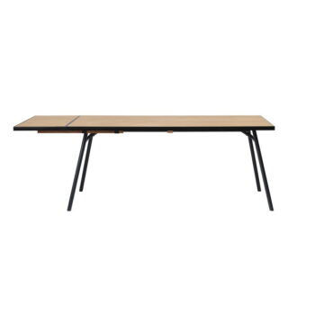 Prídavná doska k jedálenskému stolu v dekore duba 45x90 cm Calvi – Unique Furniture – Obrázok 4