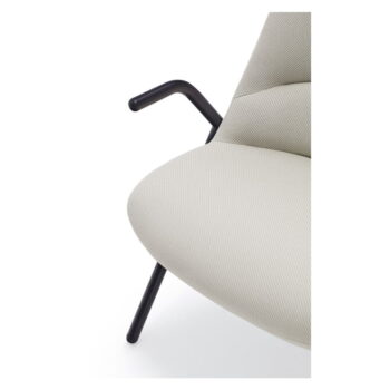 Biele kreslo Teulat Dins, výška 90 cm - Image 8