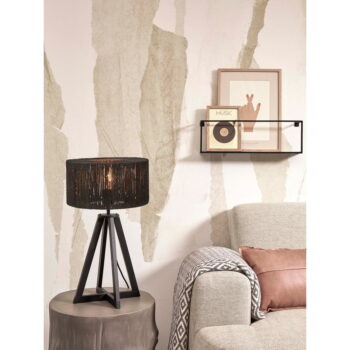 Čierna stolová lampa s tienidlom z juty (výška 51 cm) Iguazu – Good&Mojo – Obrázok 2