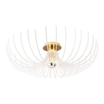 Biele stropné svietidlo ø 56 cm Aspendos – Opviq lights - Image 2