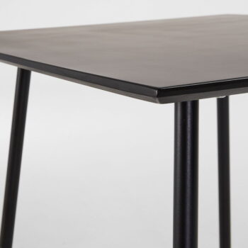 Čierny stôl Kave Home Ulrich, 75 x 75 cm - Image 3