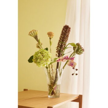 Sklenená váza (výška 30 cm) Ruffle – Hübsch – Obrázok 2