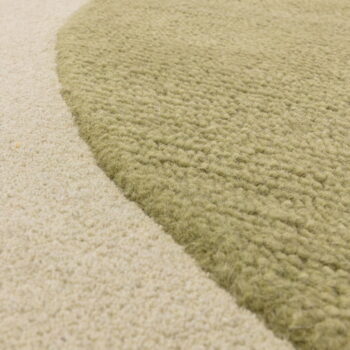 Zelený ručne tkaný vlnený koberec 120x170 cm Canvas – Asiatic Carpets - Image 4