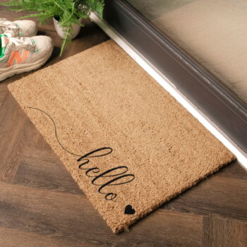Rohožka z kokosového vlákna 40x60 cm Hello Scribble – Artsy Doormats – Obrázok 4