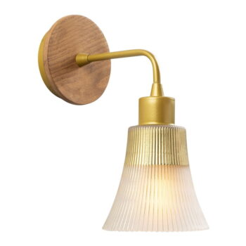 Nástenné svietidlo v zlatej farbe Foca – Opviq lights - Image 2