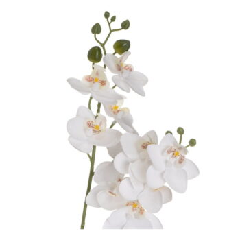 Umelá kvetina (výška 39 cm) Orchid – Casa Selección - Image 2