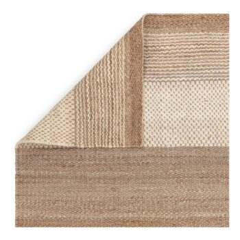 Bielo-béžový obojstranný ručne tkaný jutový koberec 160x230 cm Cedar – Asiatic Carpets - Image 6