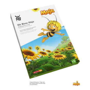 4-dielna sada detských antikoro príborov WMF Cromargan® Včielka Maja - Image 2