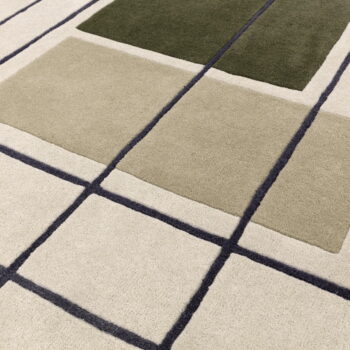 Kaki-béžový vlnený koberec 120x170 cm Reef – Asiatic Carpets - Image 2