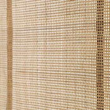Čelo postele z ratanového dreva s černými detaily Kave Home Lalita, 170 x 120 cm - Image 5