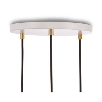 Stmievateľné závesné svietidlo v bronzovej farbe ø 25 cm Triple Pendant – tala - Image 5