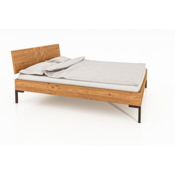 Dvojlôžková posteľ z dubového dreva 180x200 cm Abies 2 - The Beds – Obrázok 2