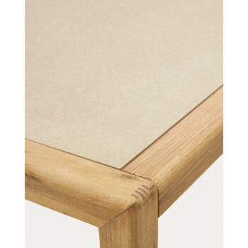 Konferenčný stolík v prírodnej farbe 70x120 cm Better – Kave Home - Image 2