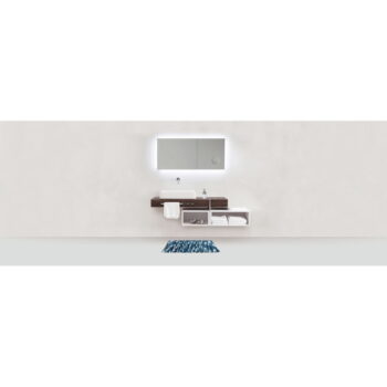 Modrá textilná kúpeľňová predložka 55x65 cm Urdu - Wenko – Obrázok 3