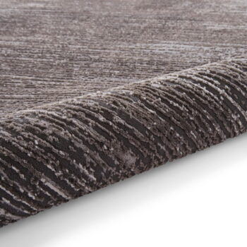 Tmavosivý umývateľný koberec z recyklovaných vlákien 160x230 cm Flores – Think Rugs - Image 8