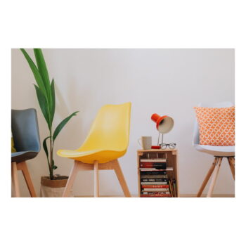 Súprava 2 žltých stoličiek s bukovými nohami Bonami Essentials Retro – Obrázok 10