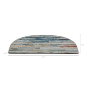 Nášľapy na schody v súprave 16 ks 20x65 cm Plain Sky – Vitaus - Image 3