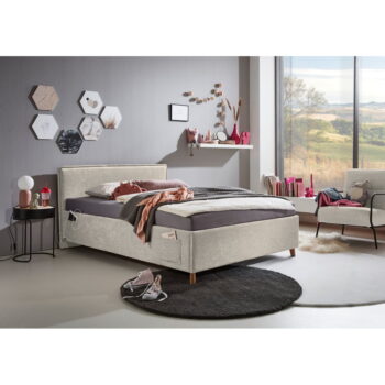 Béžová detská posteľ s úložným priestorom 90x200 cm Fun – Meise Möbel - Image 7