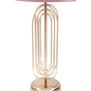 Ružová stolová lampa Mauro Ferretti Krista, výška 55 cm - Image 4