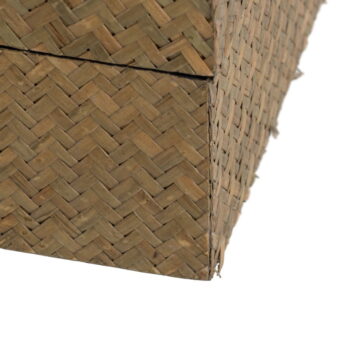 Hnedé dekoratívne úložné boxy v súprave 2 ks 25x15x12 cm – Ixia - Image 9
