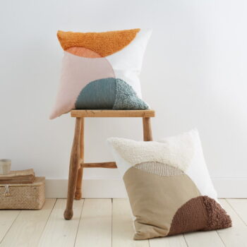 Dekoračný vankúš 45x45 cm Tufted Semi Circles – Pineapple Elephant - Image 5
