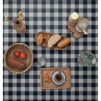 Obrus Really Nice Things Blue Vichy, 140 x 200 cm – Obrázok 3