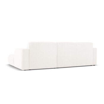 Biela rohová pohovka z textílie bouclé (pravý roh) Molino – Micadoni Home – Obrázok 3