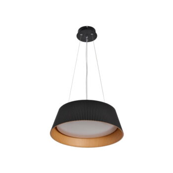 Čierne LED závesné svietidlo s kovovým tienidlom ø 45 cm Umbria – Candellux Lighting - Image 2