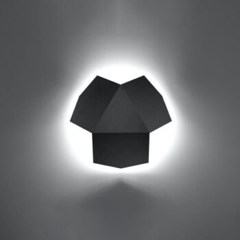 Čierne nástenné svietidlo Hiru – Nice Lamps - Image 3