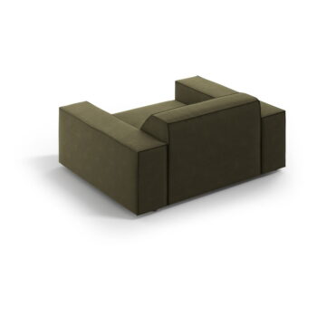 Zelené zamatové kreslo Jodie – Micadoni Home – Obrázok 4